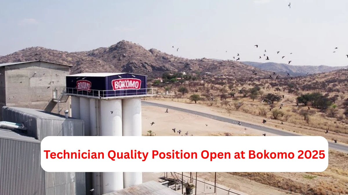 Technician Quality Position Open at Bokomo 2025